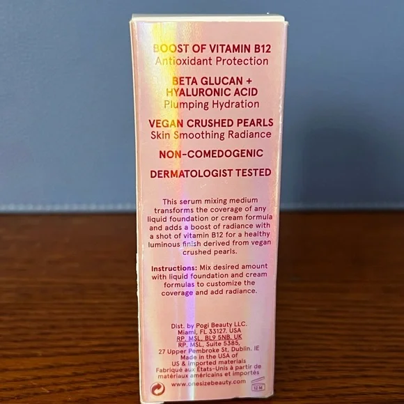 O/S B12 Base Thinner Vitamin Pearls Serum New - Picture 6 of 7